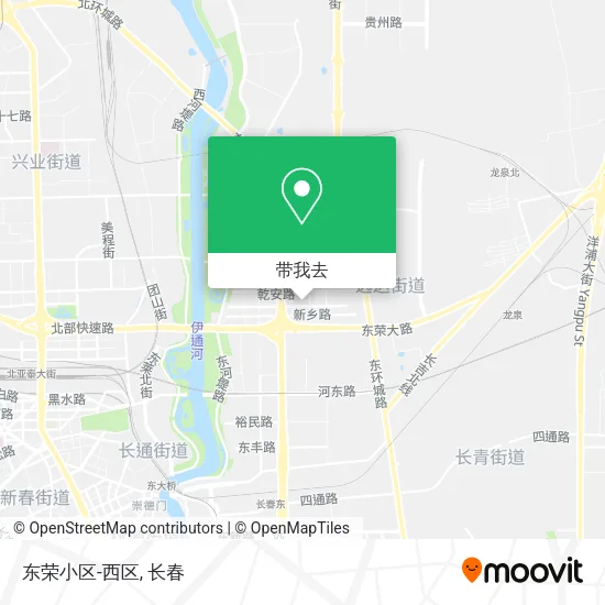 东荣小区-西区地图