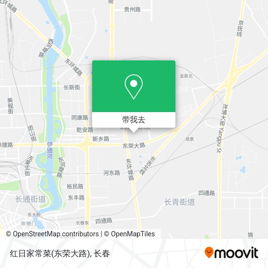 红日家常菜(东荣大路)地图