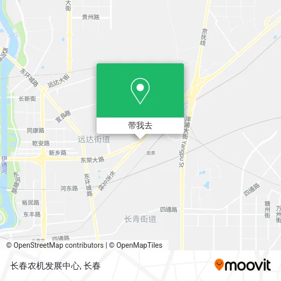 长春农机发展中心地图