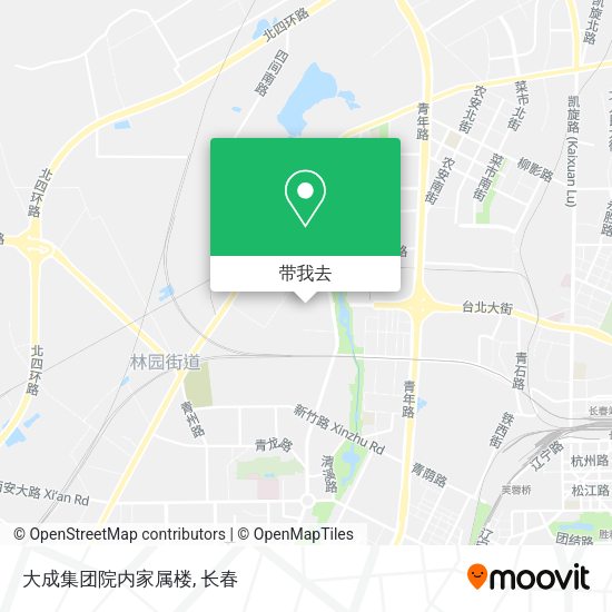 大成集团院内家属楼地图