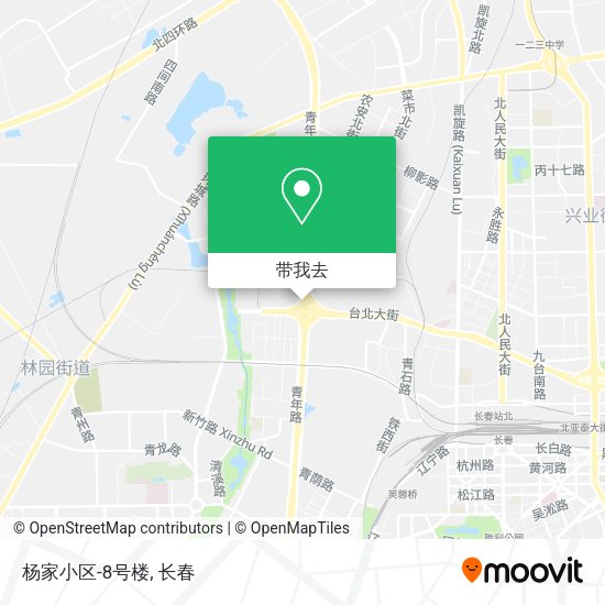 杨家小区-8号楼地图