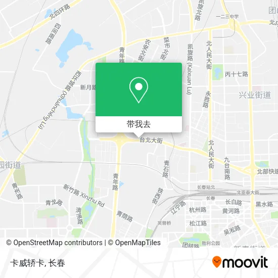 卡威轿卡地图