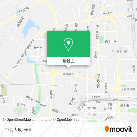 台北大厦地图