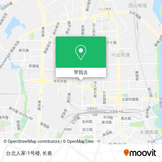 台北人家-1号楼地图