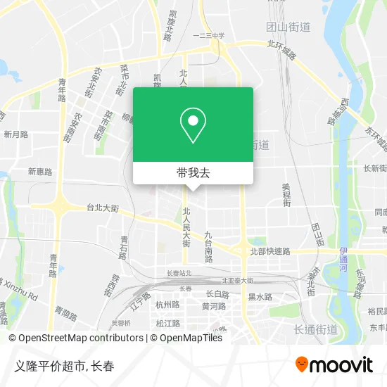 义隆平价超市地图