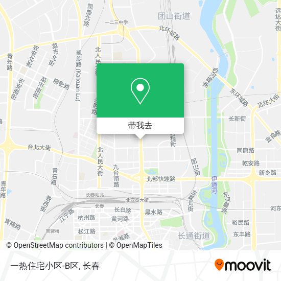 一热住宅小区-B区地图