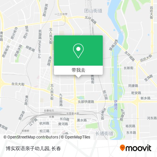 博实双语亲子幼儿园地图