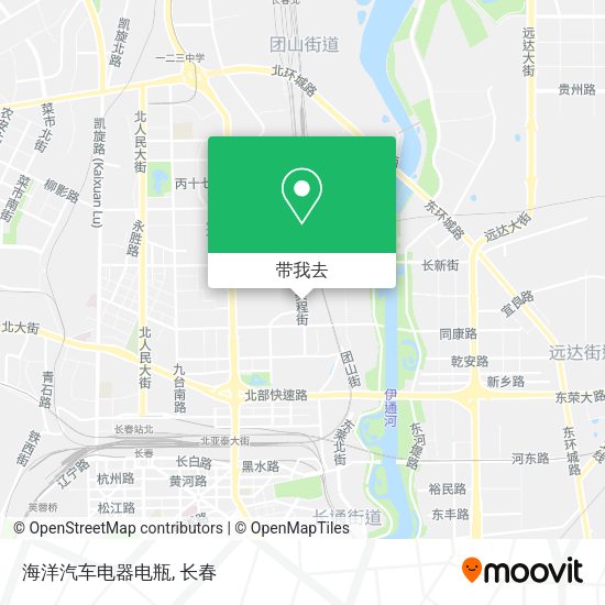 海洋汽车电器电瓶地图