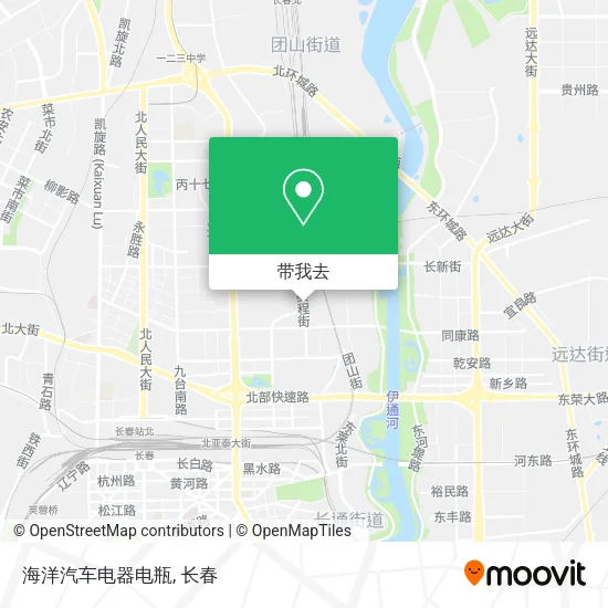 海洋汽车电器电瓶地图