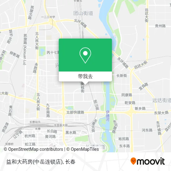 益和大药房(中岳连锁店)地图