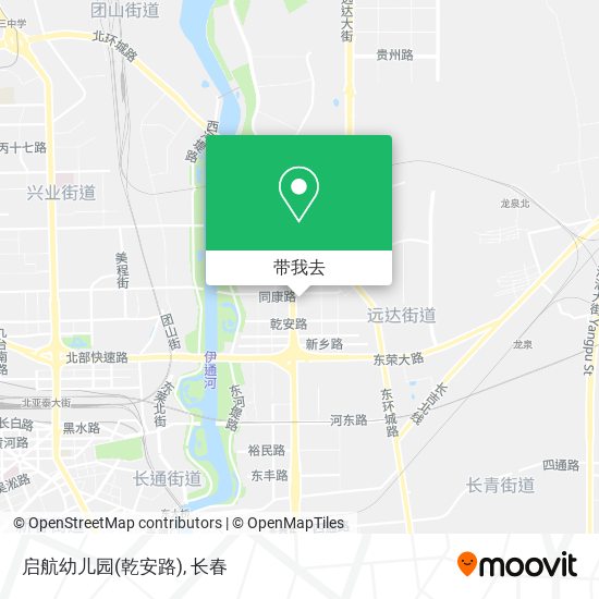启航幼儿园(乾安路)地图