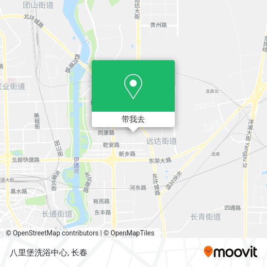 八里堡洗浴中心地图