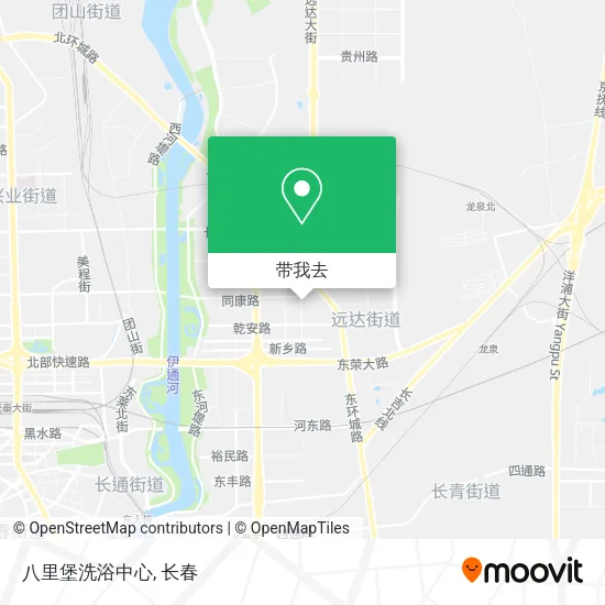 八里堡洗浴中心地图