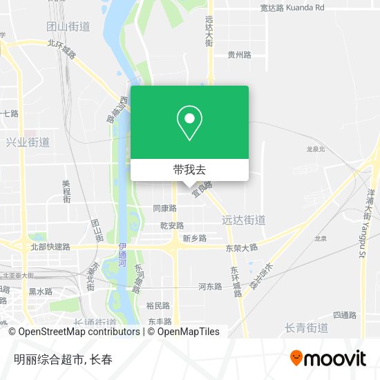 明丽综合超市地图