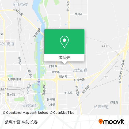 鼎惠华庭-6栋地图