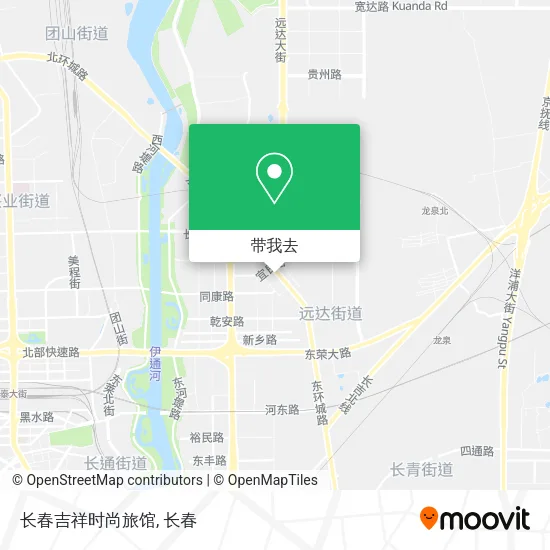 长春吉祥时尚旅馆地图