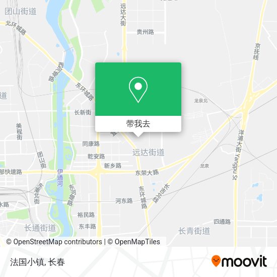 法国小镇地图