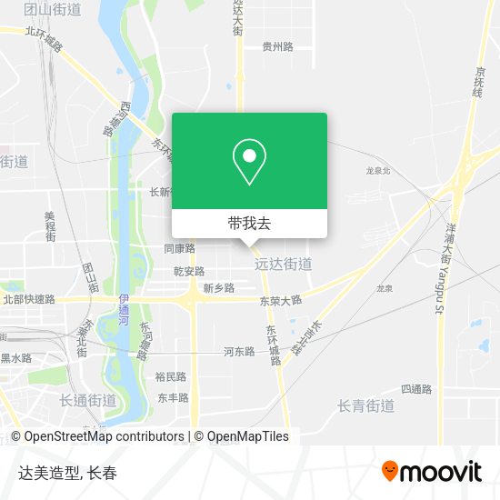 达美造型地图