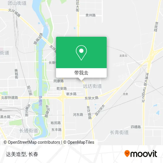达美造型地图