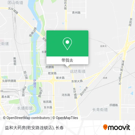 益和大药房(乾安路连锁店)地图