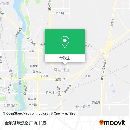 金池健康洗浴广场地图