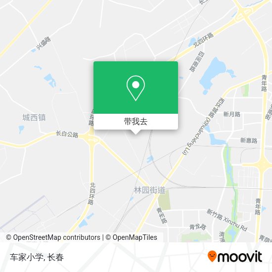 车家小学地图