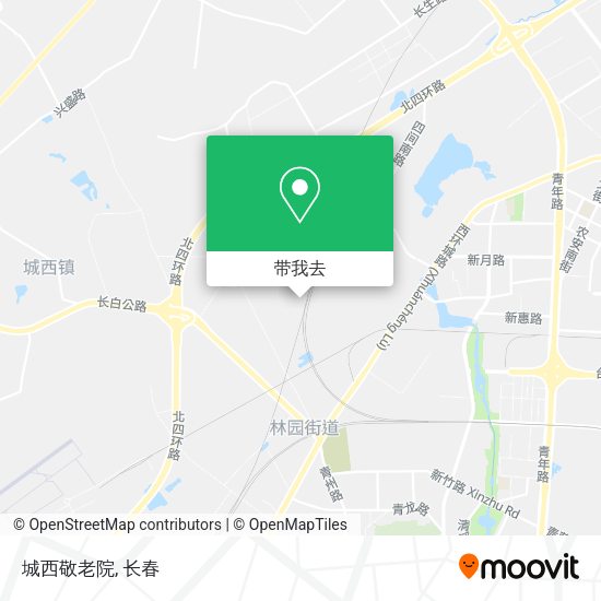 城西敬老院地图