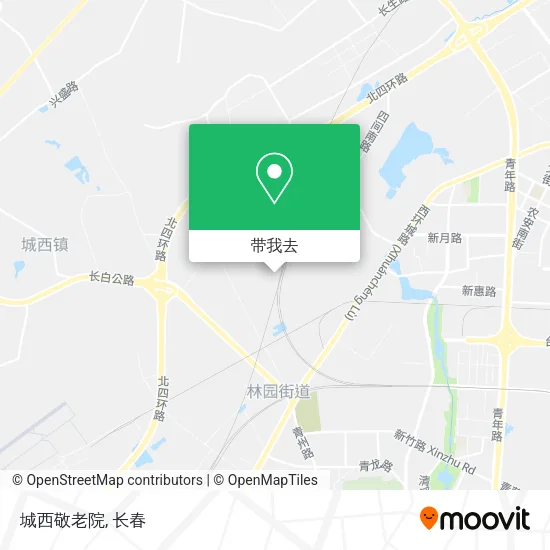 城西敬老院地图