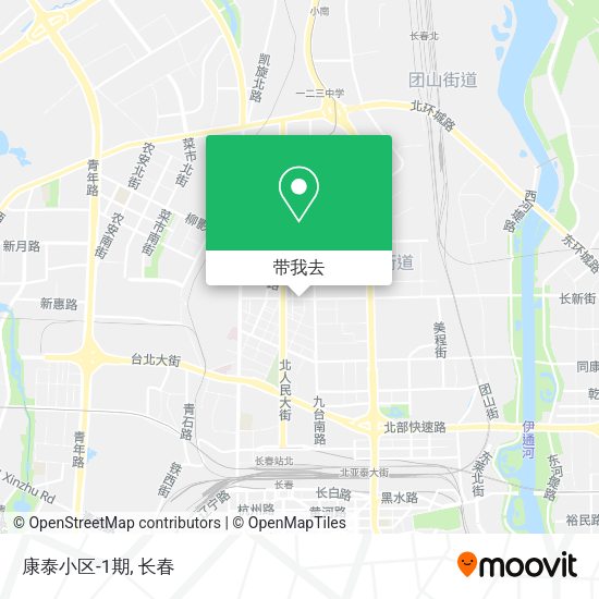 康泰小区-1期地图