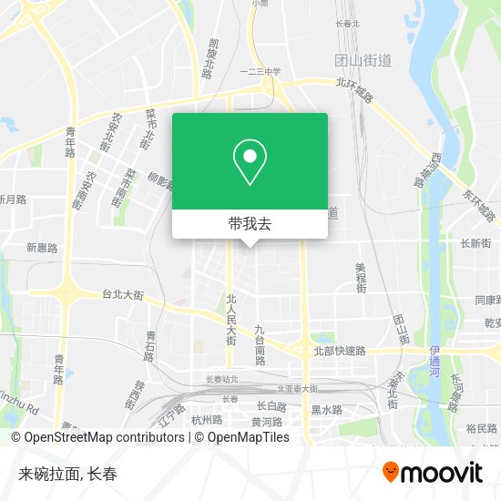 来碗拉面地图