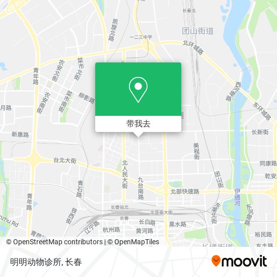 明明动物诊所地图