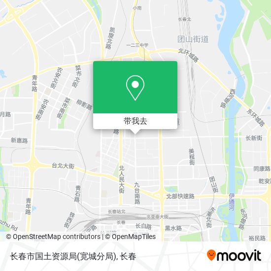 长春市国土资源局(宽城分局)地图