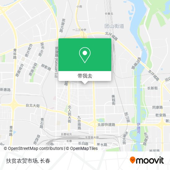 扶贫农贸市场地图