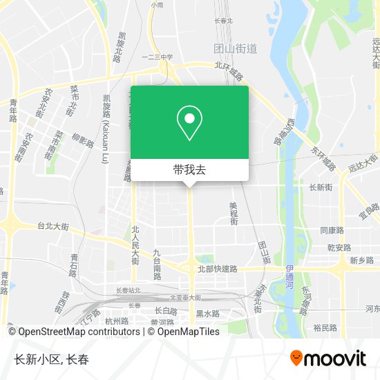 长新小区地图