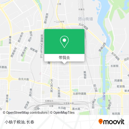 小杨子粮油地图