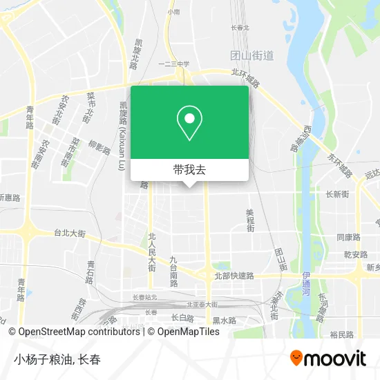 小杨子粮油地图