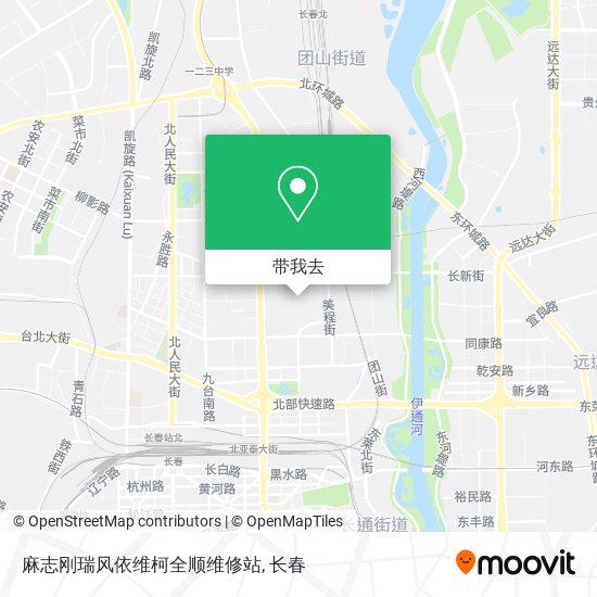 麻志刚瑞风依维柯全顺维修站地图