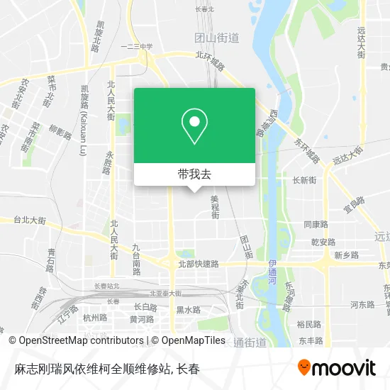 麻志刚瑞风依维柯全顺维修站地图