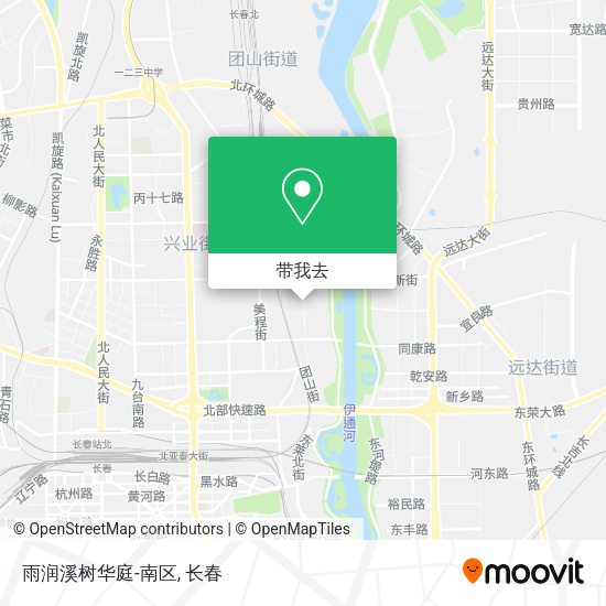 雨润溪树华庭-南区地图