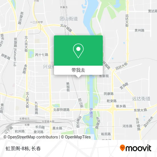 虹景阁-8栋地图