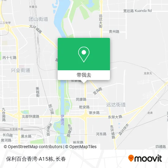 保利百合香湾-A15栋地图