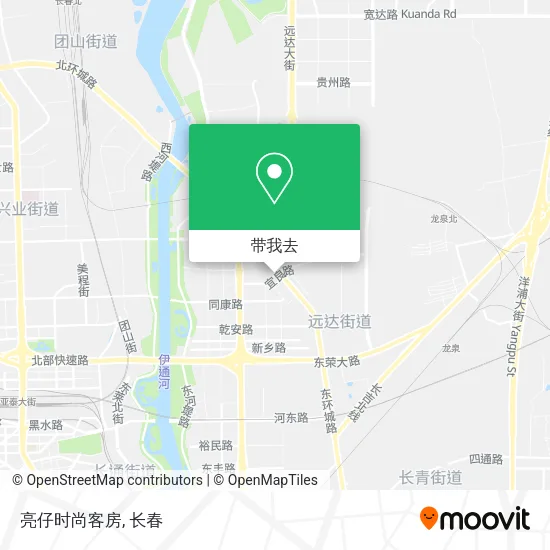 亮仔时尚客房地图