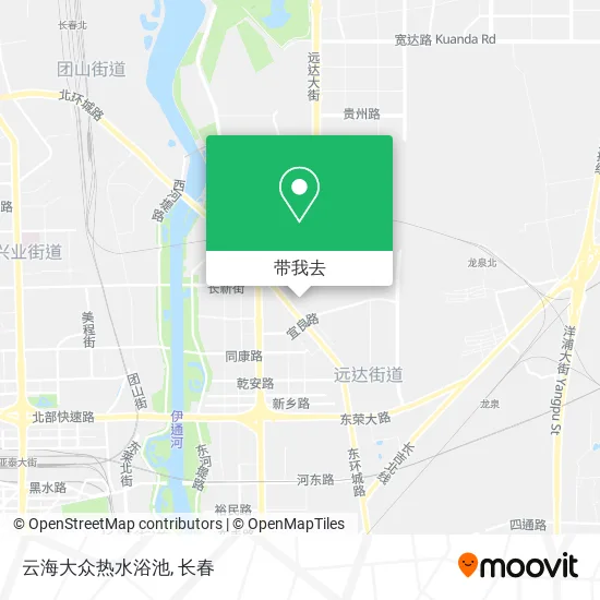 云海大众热水浴池地图