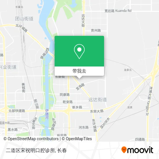 二道区宋祝明口腔诊所地图