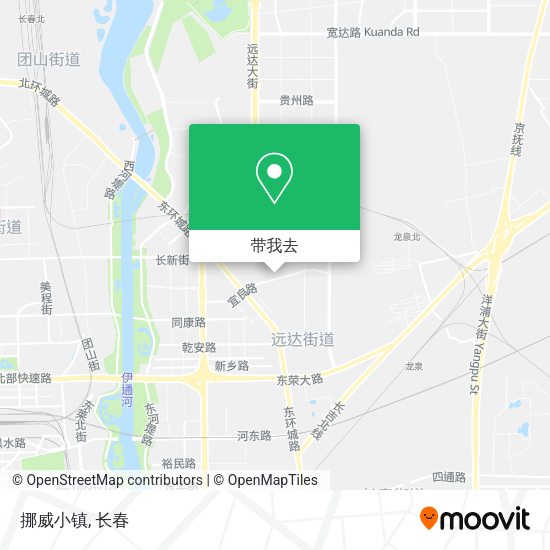 挪威小镇地图