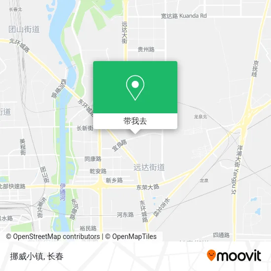 挪威小镇地图