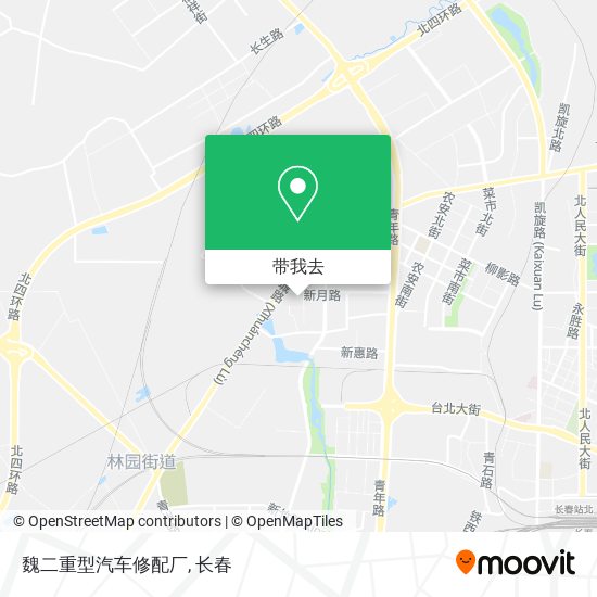 魏二重型汽车修配厂地图
