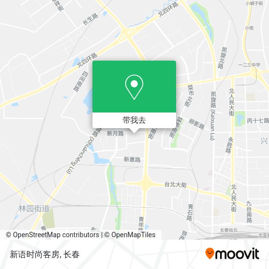 新语时尚客房地图