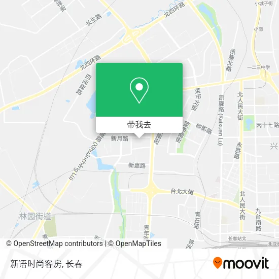 新语时尚客房地图