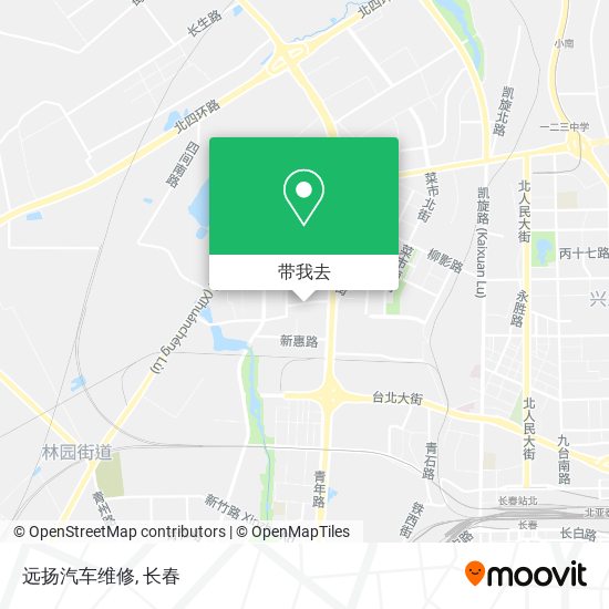远扬汽车维修地图